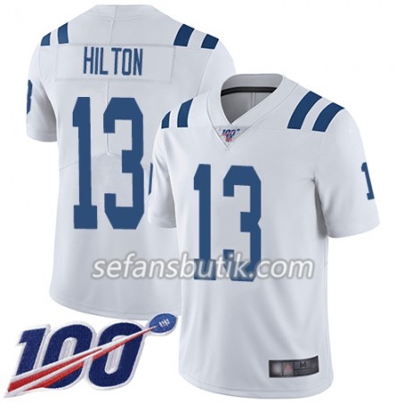 Indianapolis Colts Tröjor T.Y. Hilton 13 Nike Vit 100th - Herr